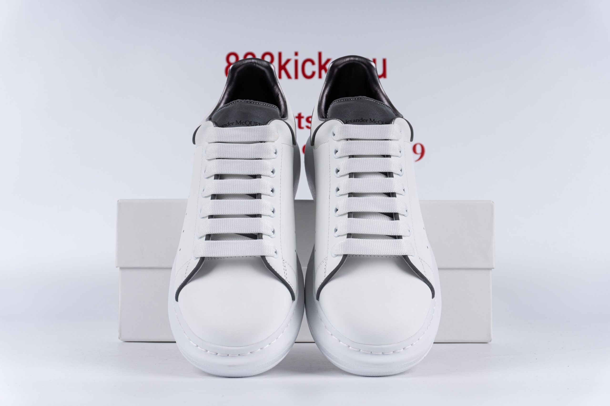 Alexander McQueen Oversized White Grey