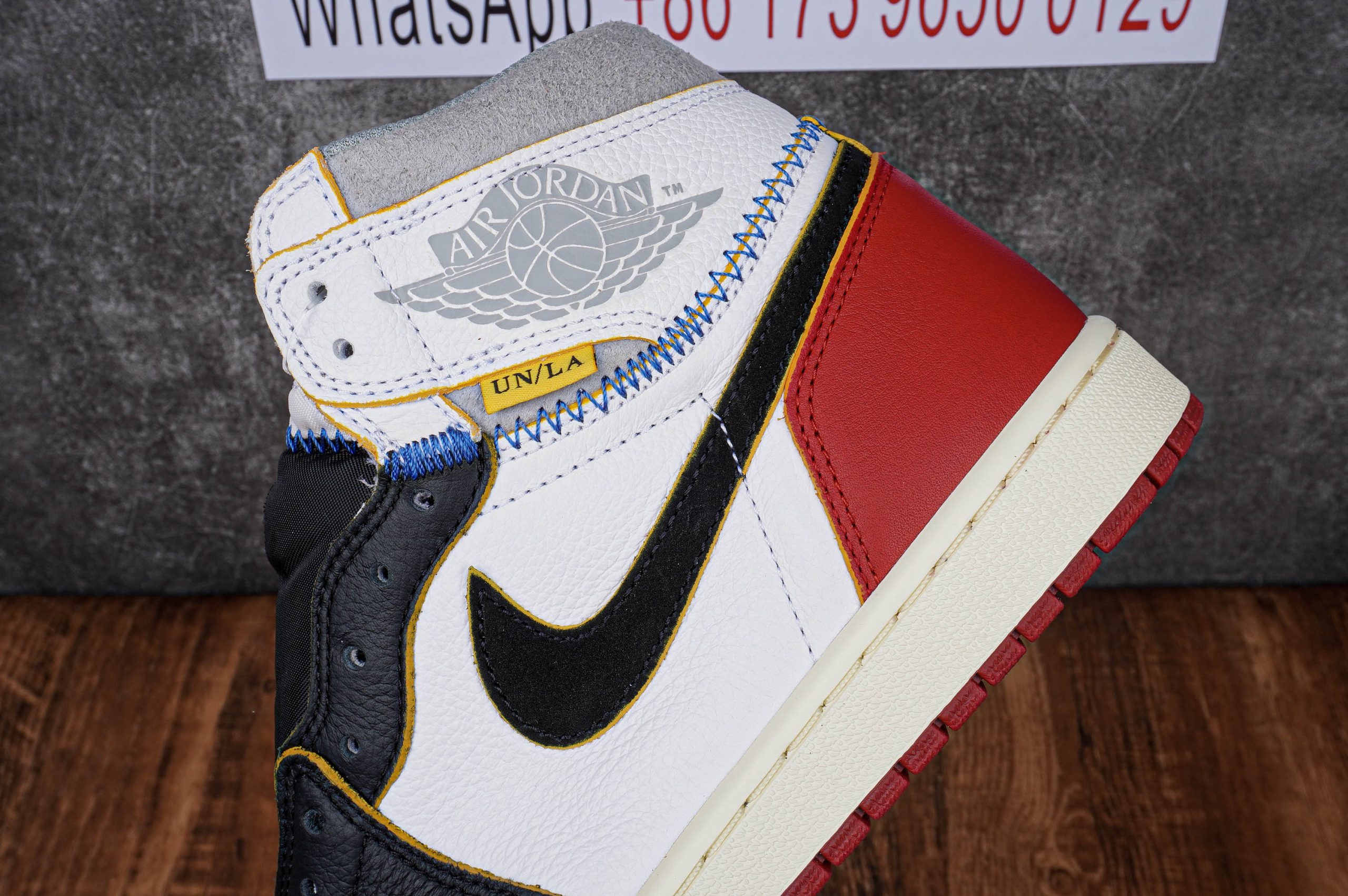 Jordan 1 Retro High Union Los Angeles Black Toe