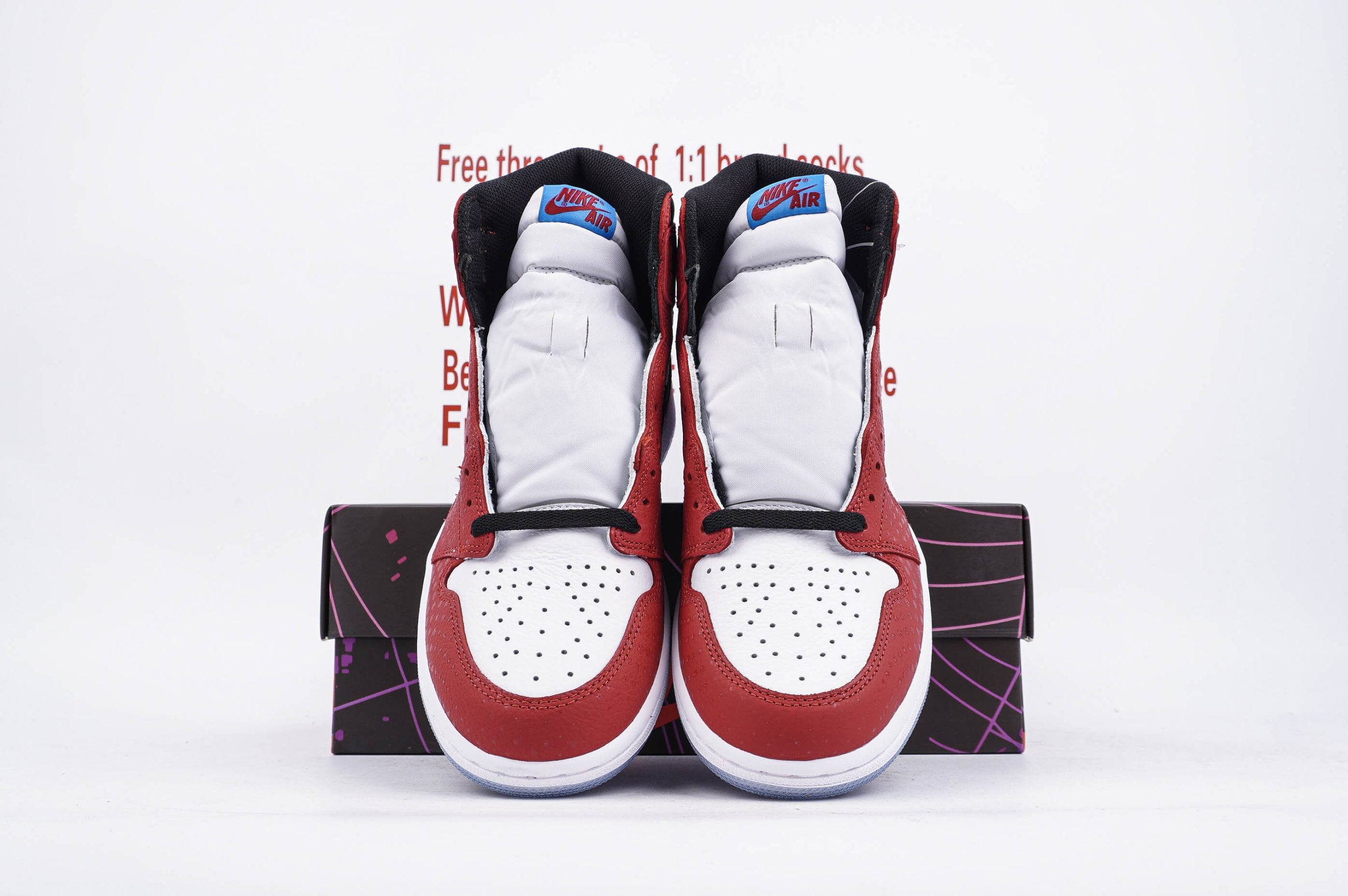 Jordan 1 Retro High Spider Man Origin Story (Special Box)