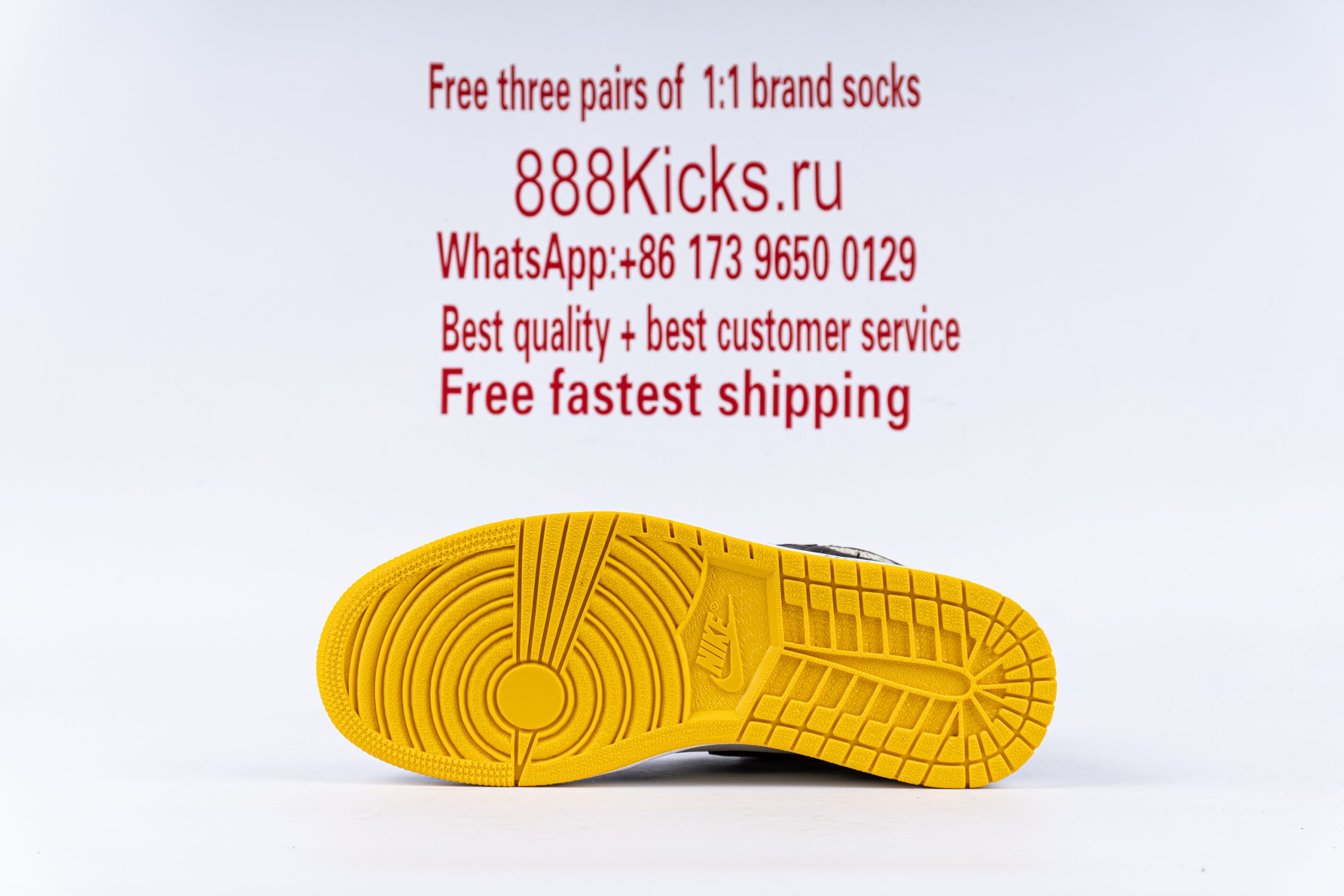 Jordan 1 Retro High Not For Resale Varsity Maize