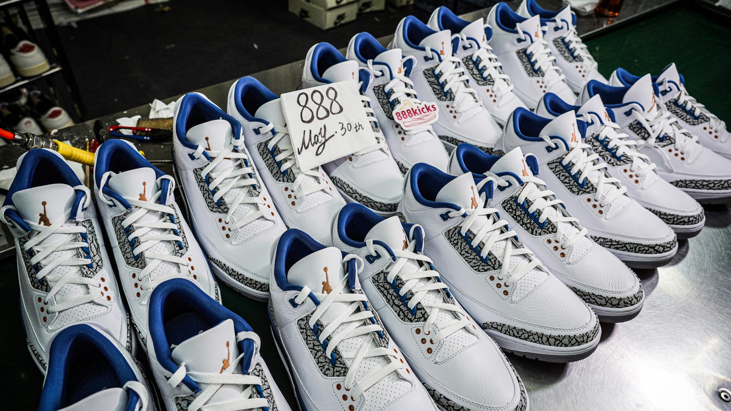 Jordan 3 Retro Wizards