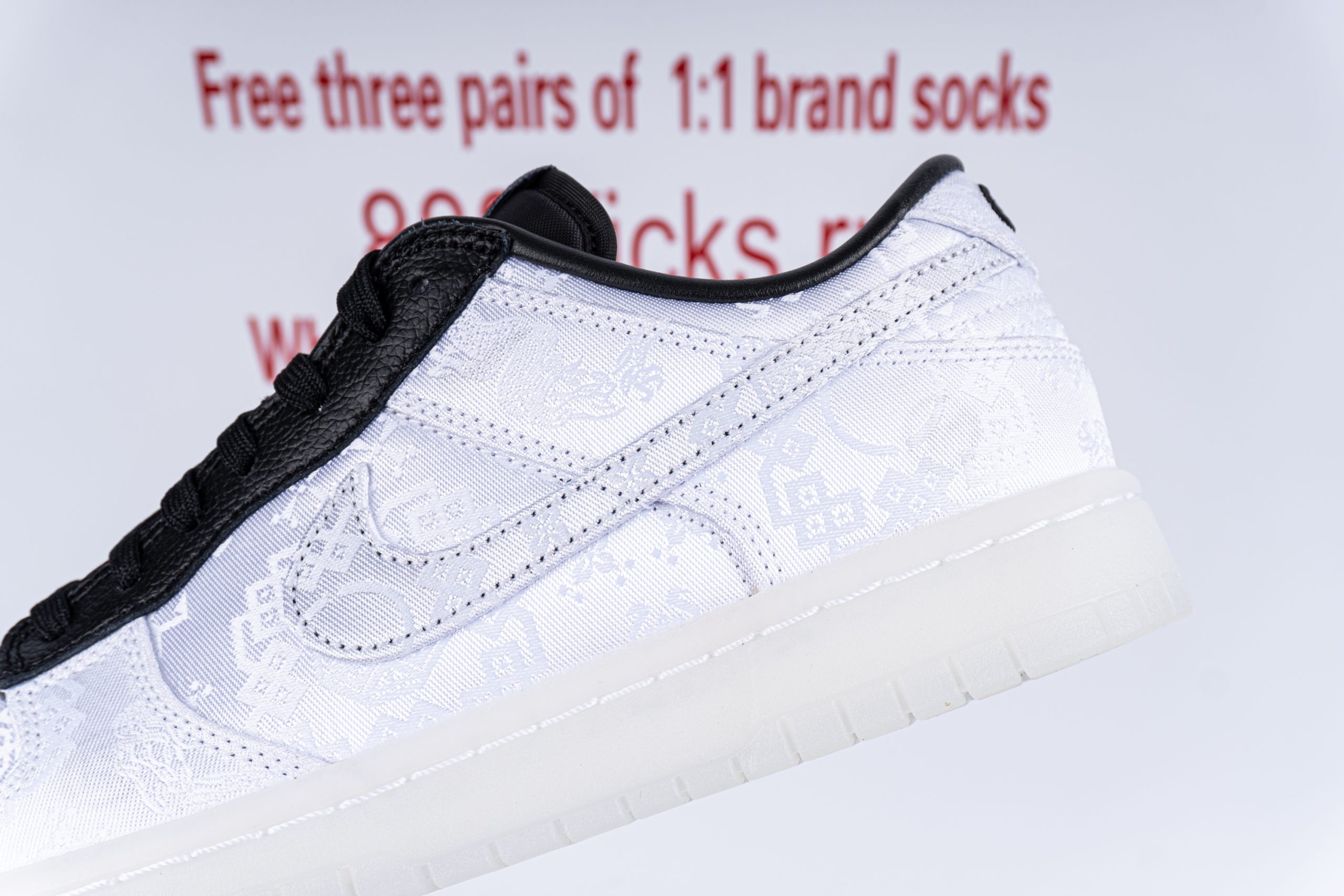 Fragment Design x CLOT x Nike Dunk Low