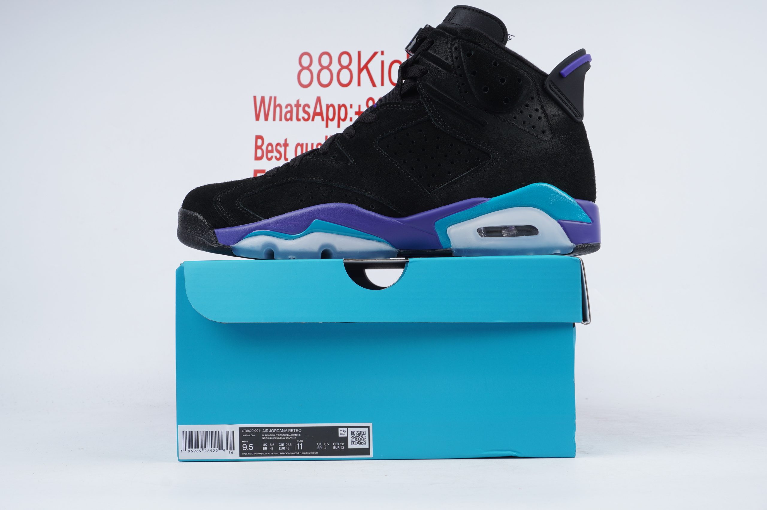 Jordan 6 Retro Aqua