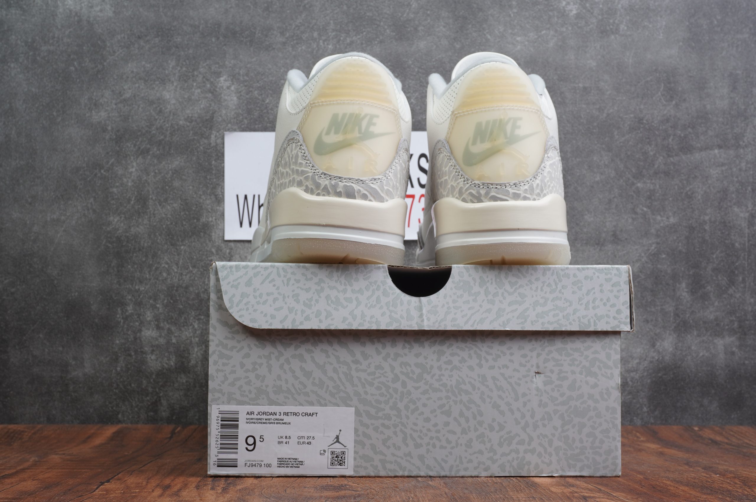 Jordan 3 Retro SE Craft Ivory