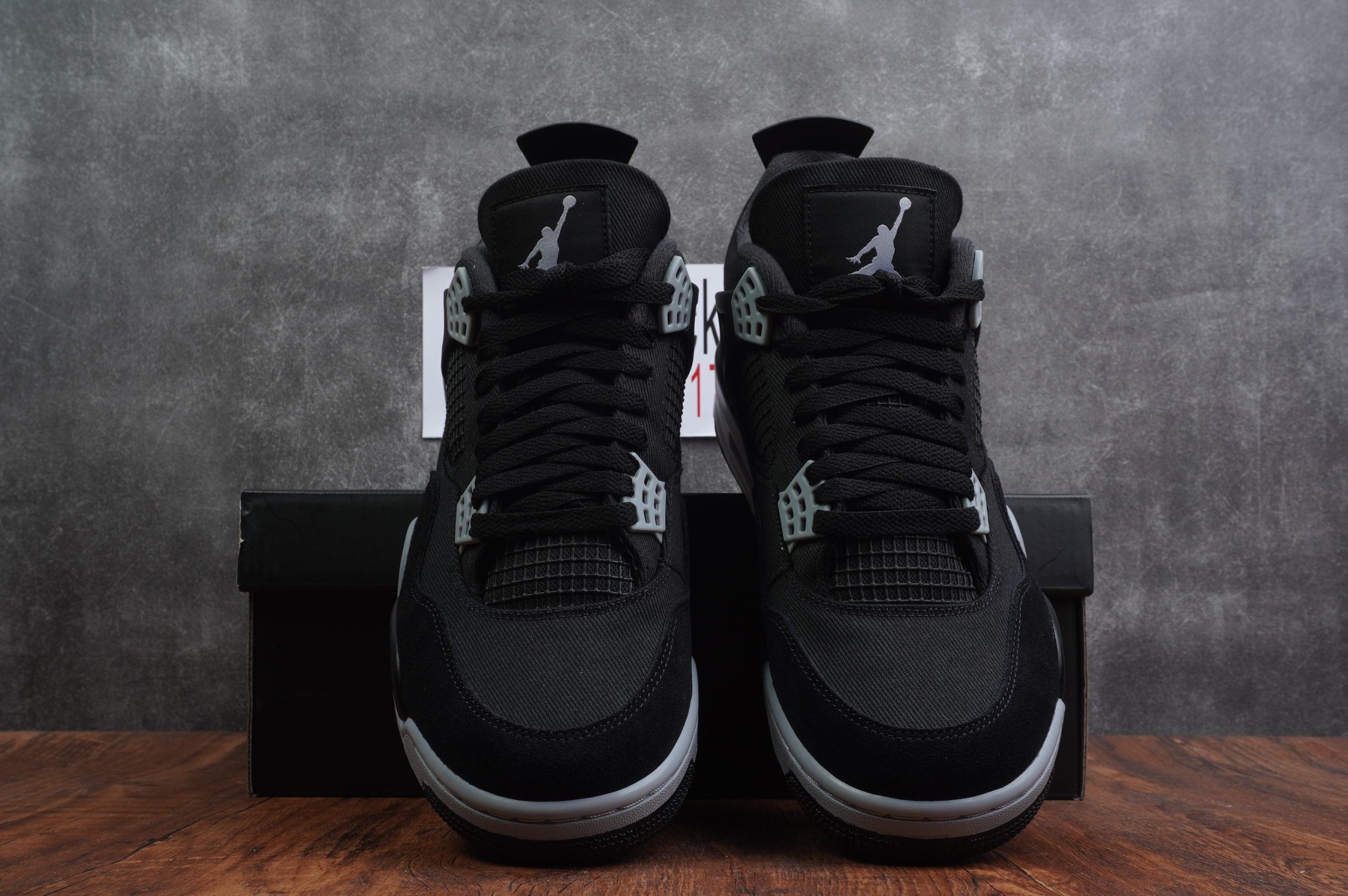 Jordan 4 Retro SE Black Canvas