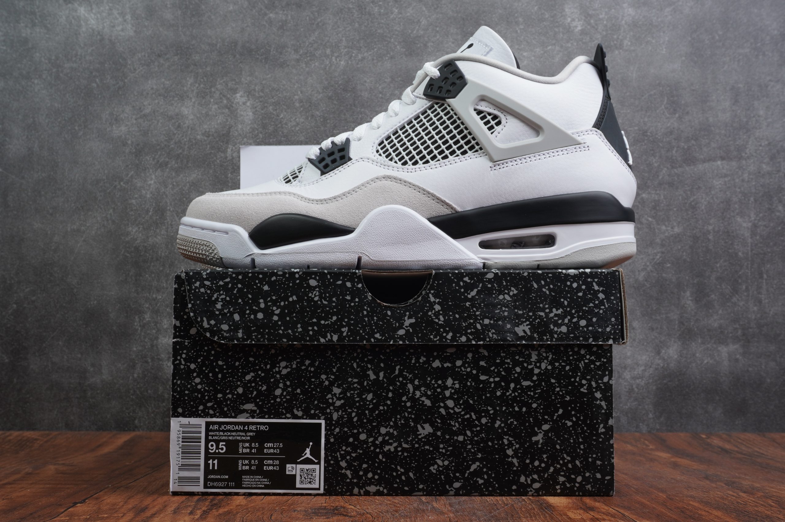 Jordan 4 Retro Military Black